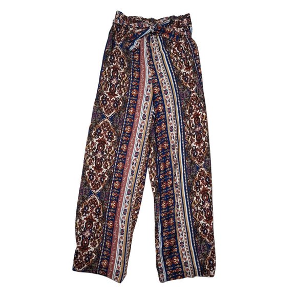 Wide Leg High Rise Pants - HAS POCKETS Size 2 4 S XS Small - fall colors style - Picture 6 of 16